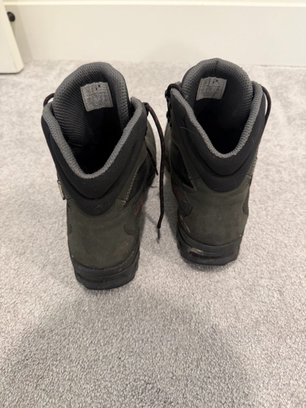 La Sportiva Men's Olive Green Hiking Boots with Black Toe Caps - Picture 3 of 6